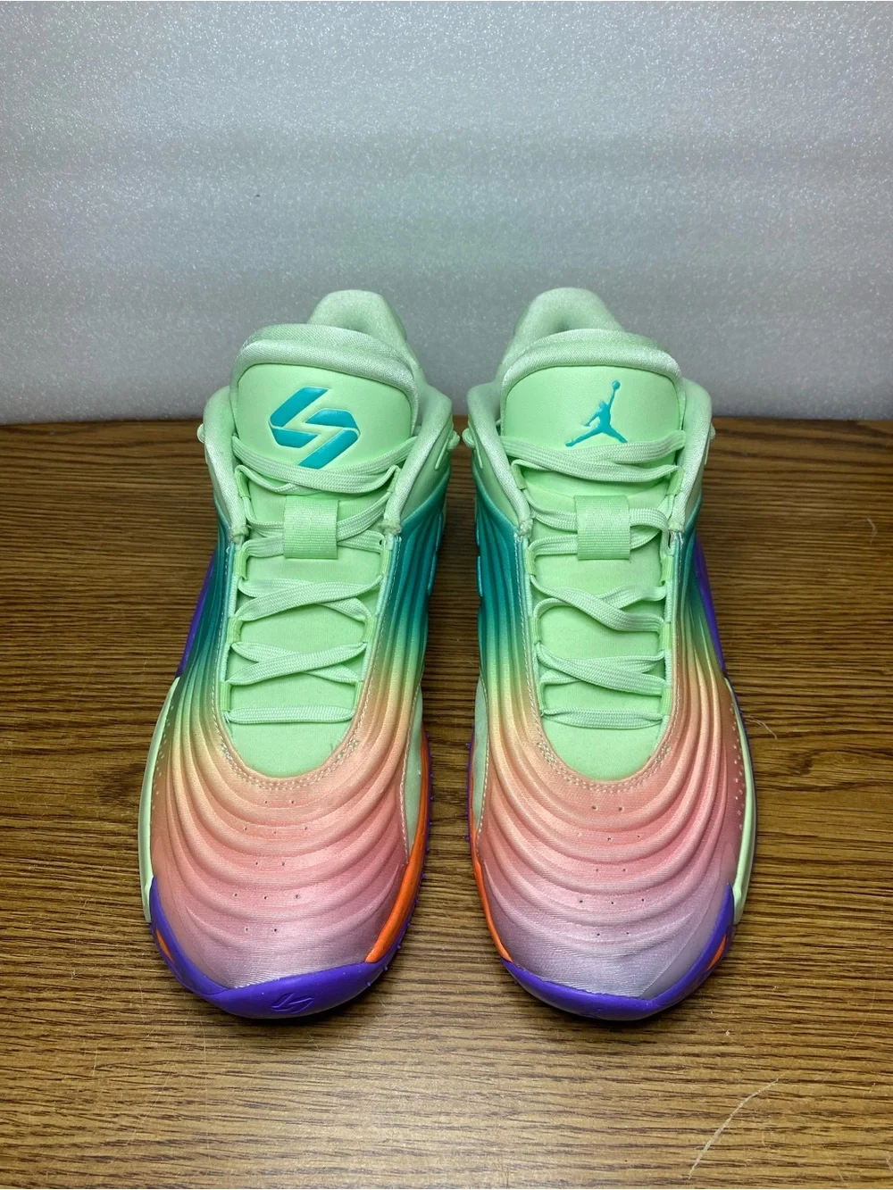 Jordan Luka 3 Blurred Vision Vapor Green Hyper Jade HQ4255-300 Men’s Size 11.5